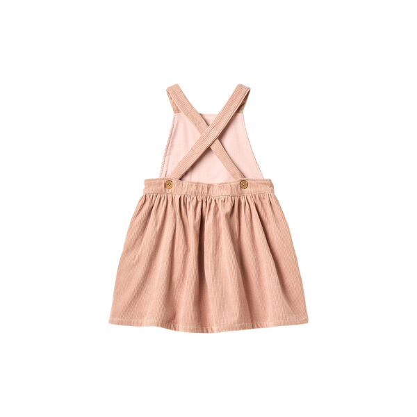 Pinafore Agnes, rose powder, Wheat
