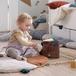 Gemmeleg tr&aelig;stub aktivitetsleget&oslash;j, brown, Sebra