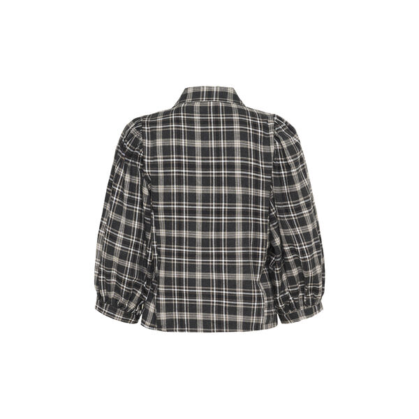 KBBelis Frosty Blouse, thunderstorm check, Karen by Simonsen