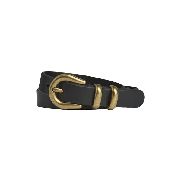 ScarletMBG Belt, black w/br. gold, Markberg