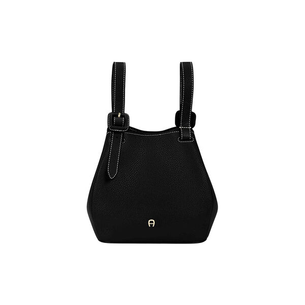 Miranda Hobo Bag S, black, Aigner