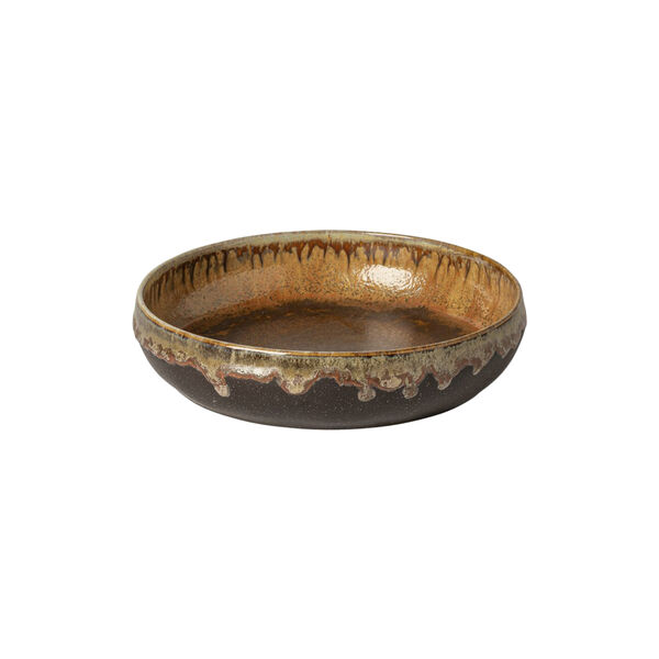 Poterie Dyb tallerken &Oslash; 22 cm, mokka, Costa Nova