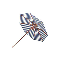 Messina Umbrella Ø270, dark blue stripe, Fritz Hansen