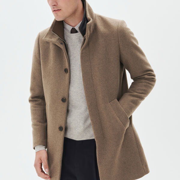 Harvey N Coat, walnut, Matinique