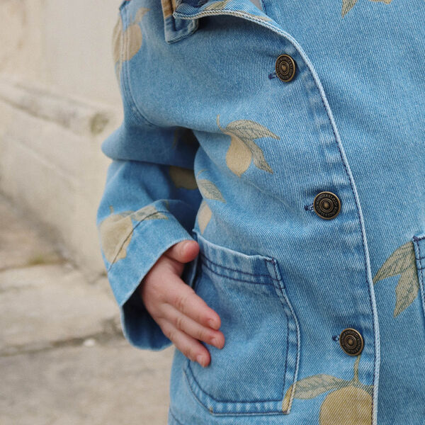 Magot Jacket, lemon denim, Konges Sl&oslash;jd