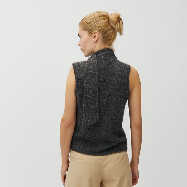 Fine M Knit, dark grey melange, mbyM