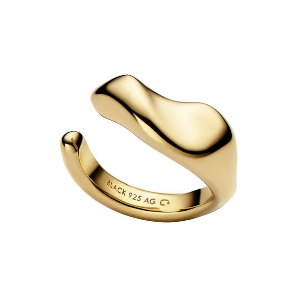 Saddle Ear Cuff, guld, Maria Black