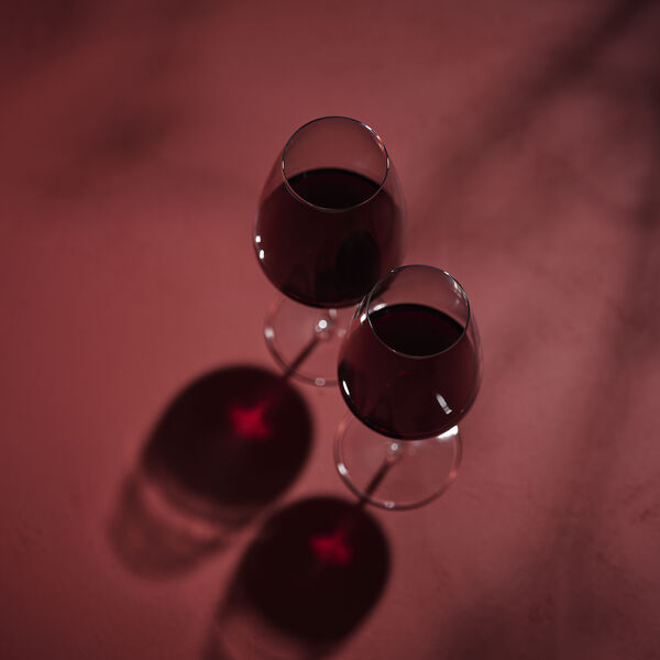 Meravigliosi rødvinsglas Merlot 6 stk., Luigi Bormioli