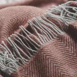 Liv&oslash; plaid, 03109 rosewood, Silkeborg Uldspinderi
