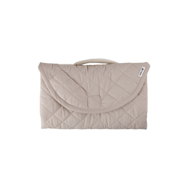 On-the-go pusleunderlag, morning beige, Sebra