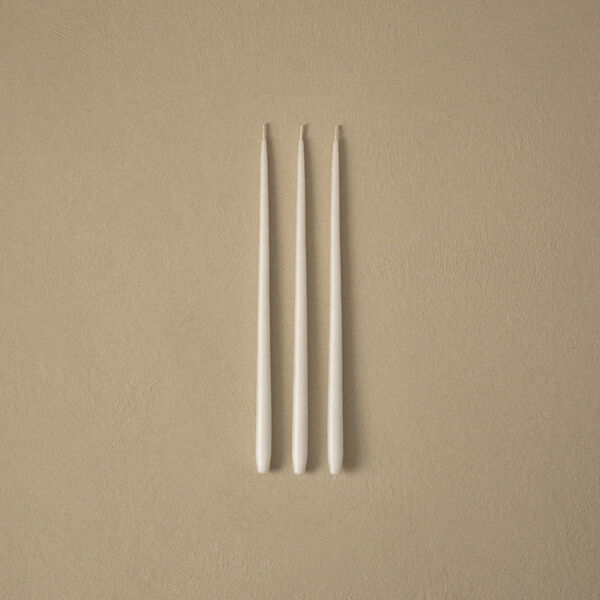 STOFF Nagel kertelys, hvid, STOFF Nagel