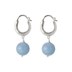 Blue&nbsp;Sky&nbsp;&Oslash;reringe, s&oslash;lv, Pernille Corydon Jewellery