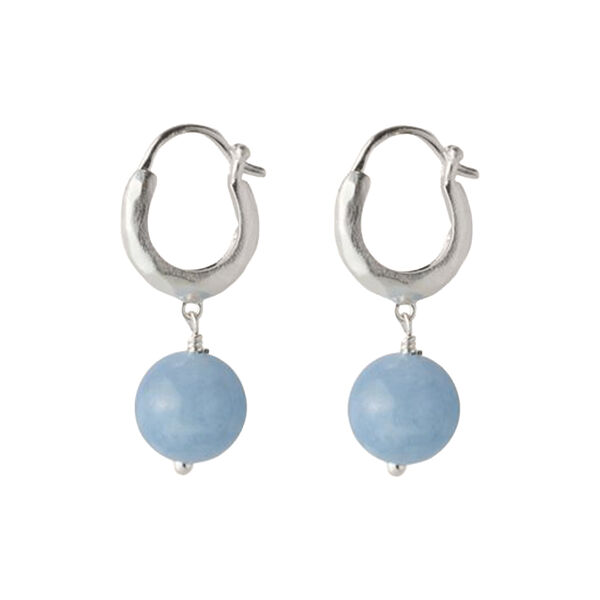 Blue&nbsp;Sky&nbsp;&Oslash;reringe, s&oslash;lv, Pernille Corydon Jewellery