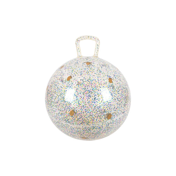 Glitter Jump Ball, lemon Glitter Jump Ball, lemon, Konges Sløjd