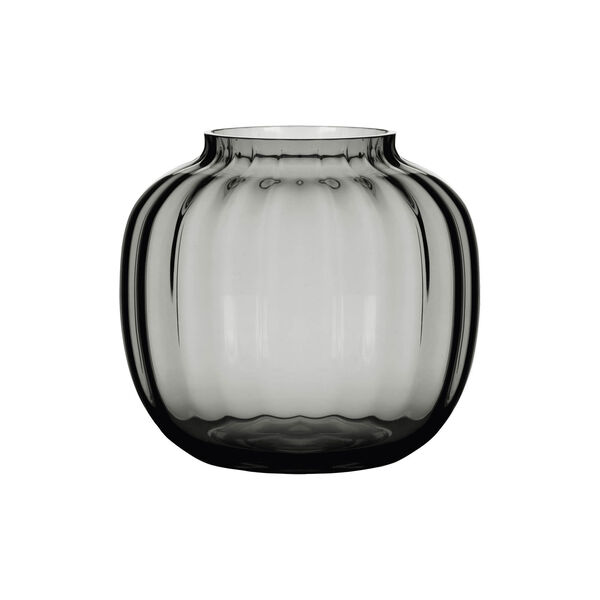 Primula vase, smoke, Holmegaard