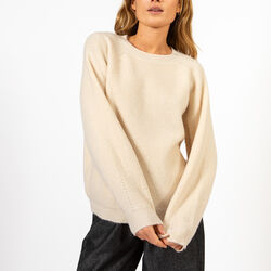 CC Heart EMMA o-neck sweater, creme, Coster Copenhagen