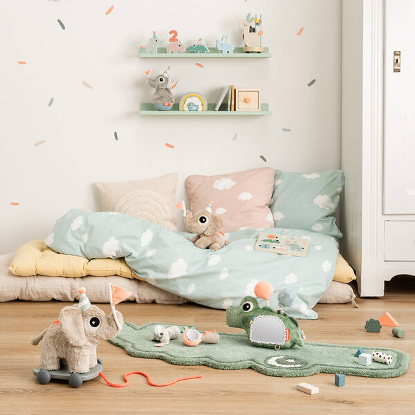 Elphee 2-i-1 tr&aelig;kdyr, sand, Done by Deer