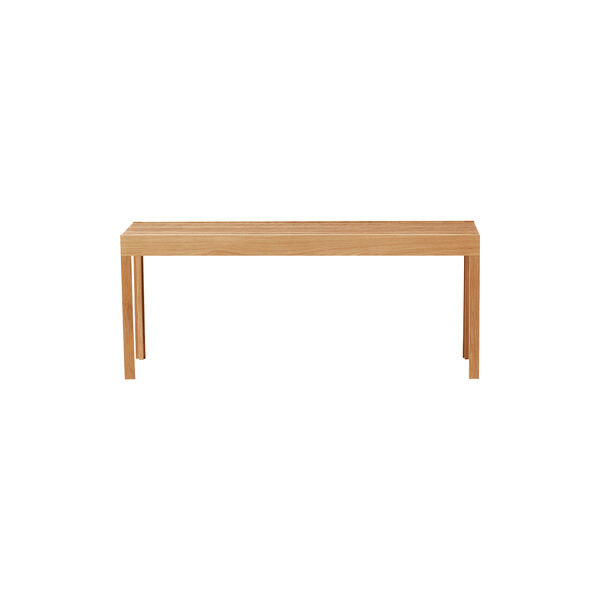 Lightweight Bench, oiled oak, Form & Refine