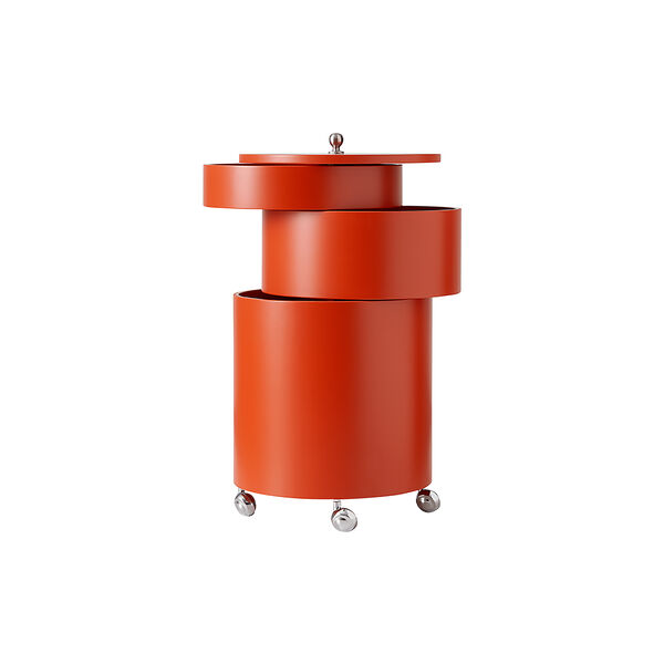 Barboy sidebord, orange, Verpan