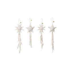 Vela&nbsp;Star&nbsp;Ornaments&nbsp;4 stk., Ferm Living