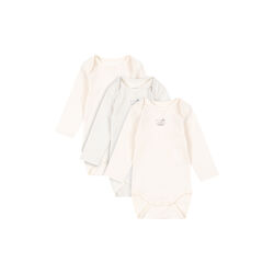 Fio Stripe 3-pack LS Body, blue mix, Konges Sløjd