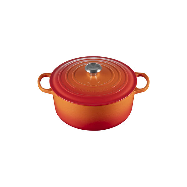 Signature rund st&oslash;bejernsgryde &Oslash; 28 cm, volcanic, Le Creuset