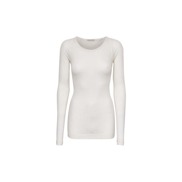 Jade Bluse, off-white, Seamless Basic