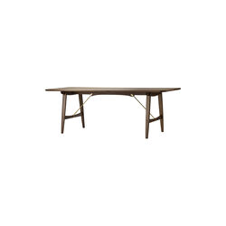 BM1160 Jagtbordet spisebord, olieret valn&oslash;d/st&aring;l, Carl Hansen & S&oslash;n