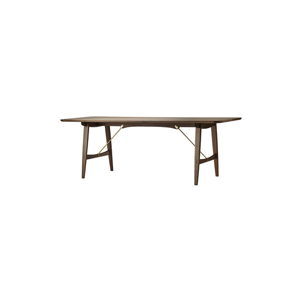 BM1160 Jagtbordet spisebord, olieret valn&oslash;d/st&aring;l, Carl Hansen & S&oslash;n