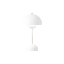 Flowerpot VP9 Portable Table Lamp, matt white, &Tradition