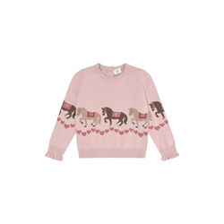 HCPani Horse Pullover, adobe rose, Hust & Claire