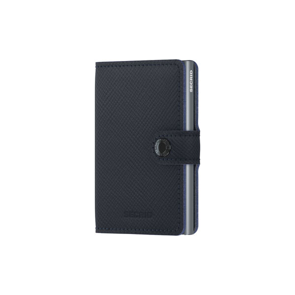 Miniwallet, saffiano navy, Secrid