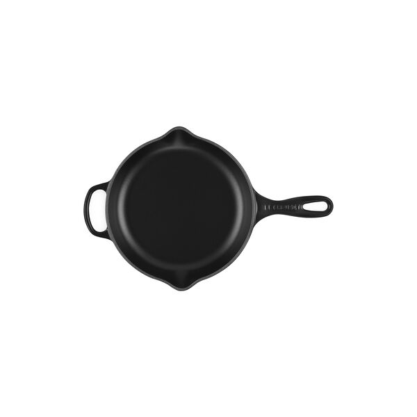 Signature st&oslash;bejern stegepande &Oslash; 23 cm, matte black, Le Creuset