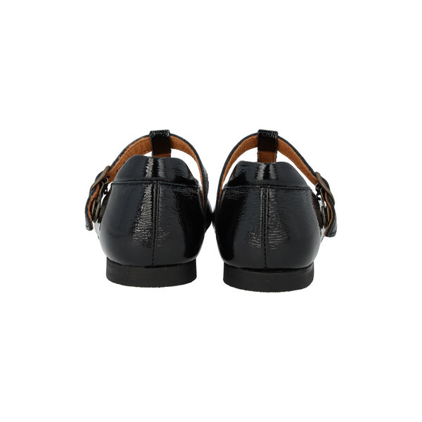 T-bar ballerina, black, ANGULUS