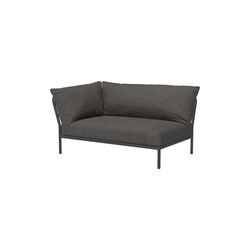 LEVEL2 venstrevendt loungesofa, Basic dark grey, HOUE