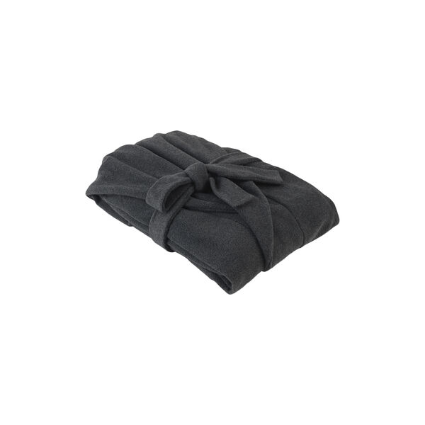 MOUNT EVEREST fleece bathrobe, dark grey, Karmameju