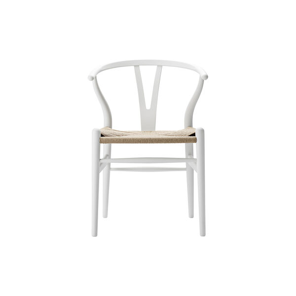 CH24 Y-stolen spisebordsstol, soft white, Carl Hansen & S&oslash;n