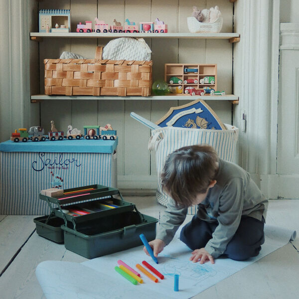 Storage Basket Large, sailor Storage Basket Large, sailor, Konges Sløjd