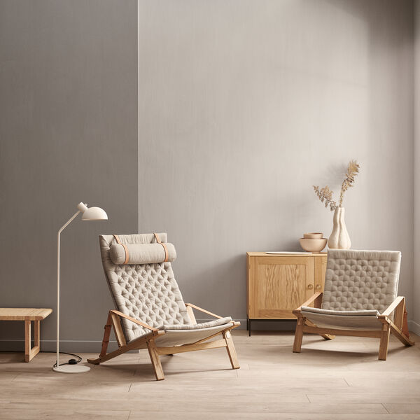 FK10 Plico loungestol, olieret eg/natur, Carl Hansen & S&oslash;n