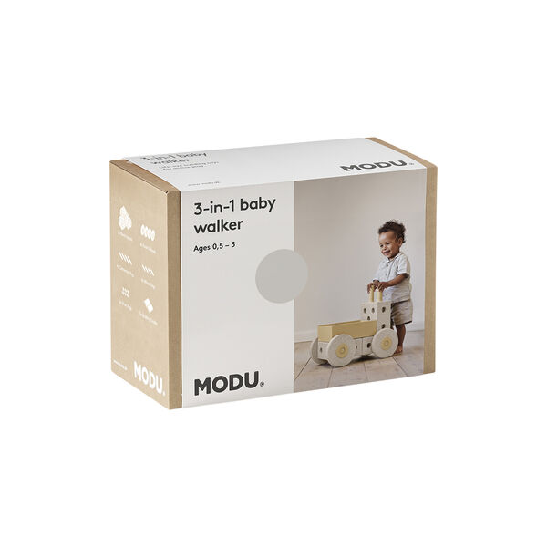 3-i-1 G&aring;vogn, sand grey/honey yellow, MODU
