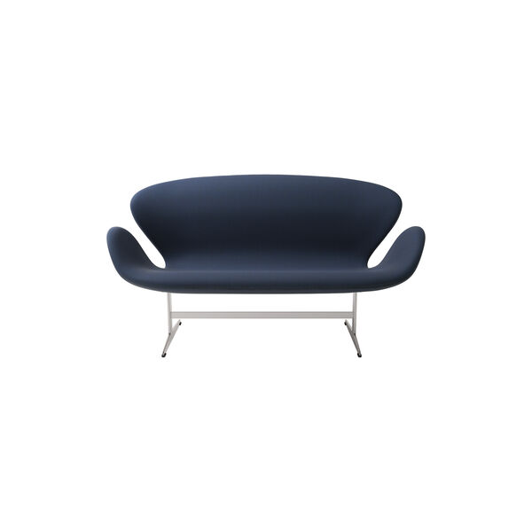 Svanesofa™ 3321 2-pers. sofa, blå, Fritz Hansen