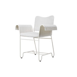 Tropique Dining Chair with Fringes, Udine Limonta 06/classic white, GUBI