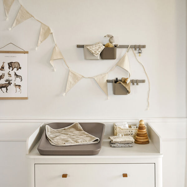 Leander Matty&trade; puslepude, mocca, Leander