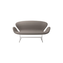 Svanesofa™ 3321 2-pers. sofa, lysegrå, Fritz Hansen
