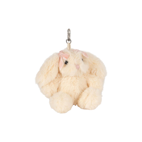 Animal Bag Charm, white bunny, Konges Sl&oslash;jd