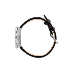 Bankers armbåndsur, white/steel/black, Arne Jacobsen Watches