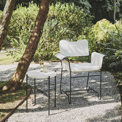 TS Outdoor Side Table, neutral white, GUBI