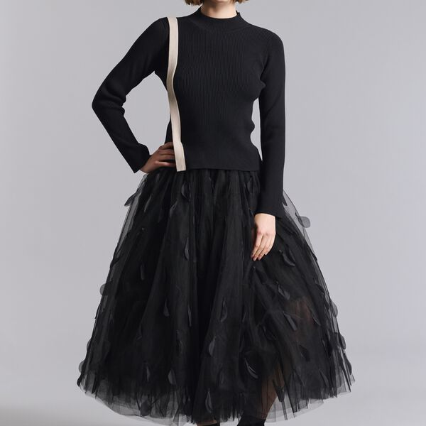 Feathers in the air nederdel, feathers in the air, BITTE KAI RAND