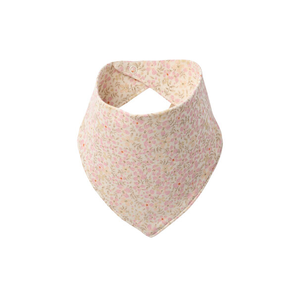 2 Bib Eden, coral flowers, Wheat