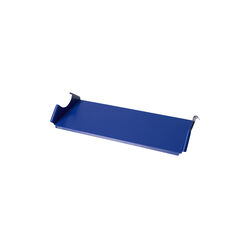 Moon Tray Shelf, ultra marine, Pedestal